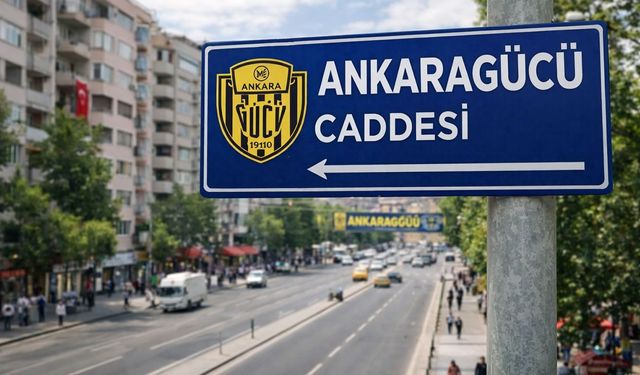 Başkentte Ankaragücü İmzası! Beştepe’de Cadde İsmi Değişti