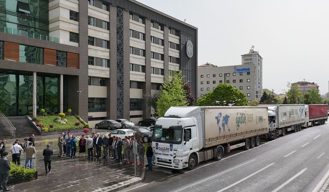 Kayseri'den Gazze'ye yardım