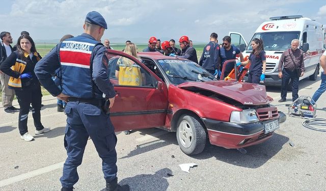 Konya'da korkutan kaza!