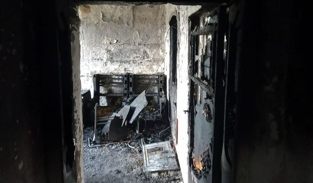 Nevşehir'de yangın: Müstakil ev kullanılmaz hale geldi