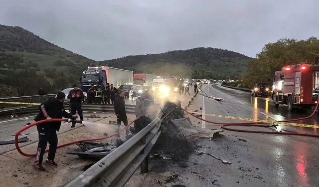Afyonkarahisar'da İş İnsanı Kaza Sonucu Öldü