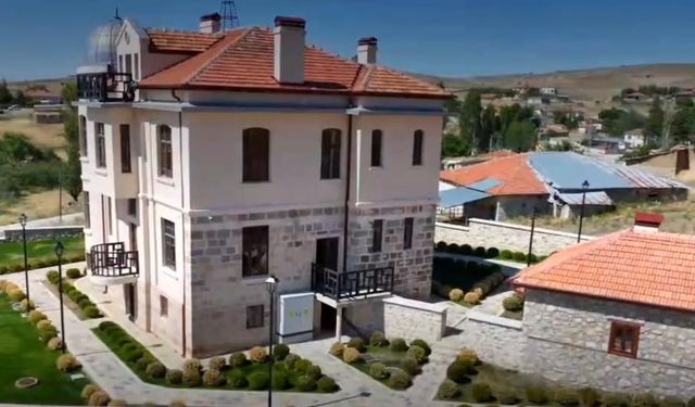 Ankara’da tarihi Halaçlı Mehmet Ağa Konağı kültür merkezine dönüştürüldü