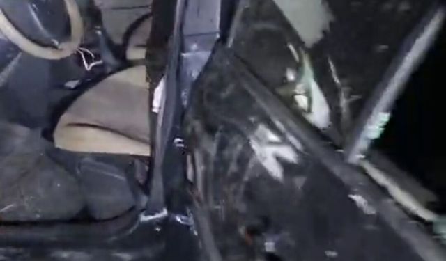 Batman'da Otomobil Şarampole Devrildi