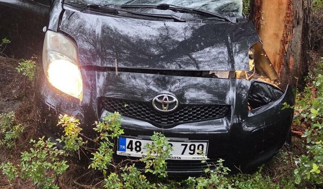 Bodrum'da korkutan kaza