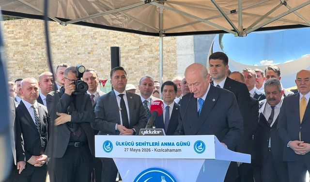 Devlet Bahçeli, Ülkücü Şehitler Anıtı'nı ziyaret etti