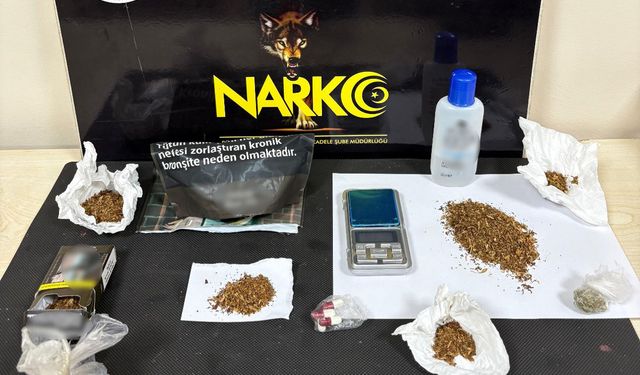 Düzce'de uyuşturucu operasyonuna 3 tutuklama