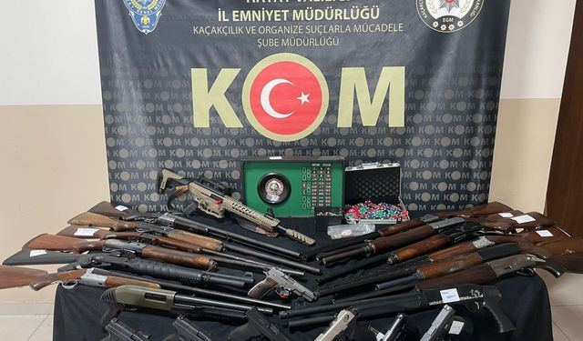 Hatay'da organize suç örgütüne operasyon