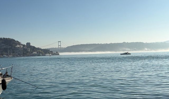 İstanbul'da sis etkili oluyor