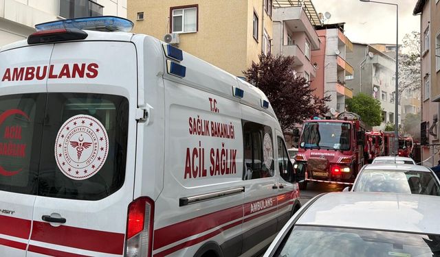 Kağıthane'de korkutan yangın!