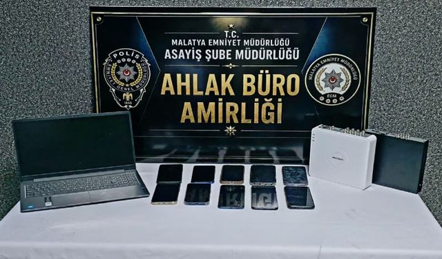 Malatya'da fuhuş operasyonu: 4 kişi gözaltına alındı