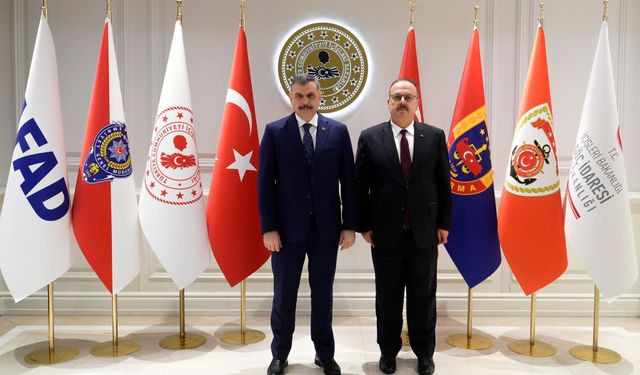 Mustafa Çiftçi ve Yakup Canpolat görüştü
