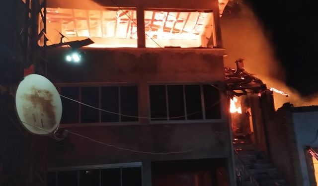 Ordu'da yangın: Yayladaki 3 ev alev aldı
