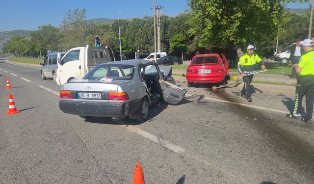 Orhangazi'de zincirleme kaza