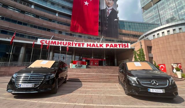 Özgür Özel'in 2 makam aracı satılığa çıkarıldı