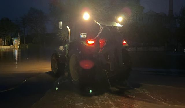 Sakarya'da sağanak etkili oldu