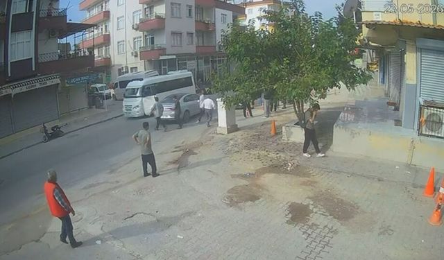 Tarsus’ta otomobilin çarptığı yaya yaralandı