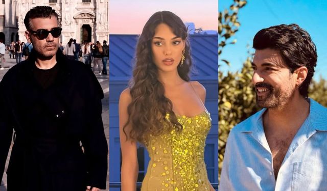 Engin Akyürek, Caner Cindoruk ve Dilan Çiçek Deniz Cannes Yolcusu