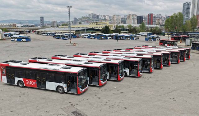 EGO'ya 10 Yeni Otobüs
