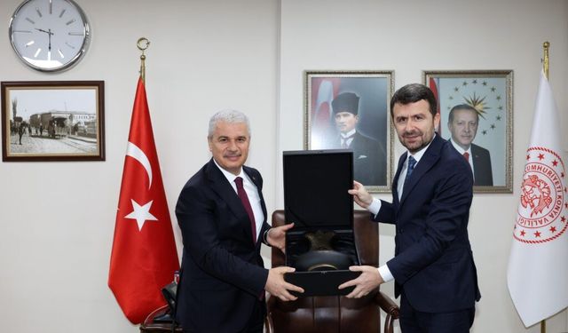BİK Genel Müdürü Çay’dan Konya Valisi Akın’a ziyaret