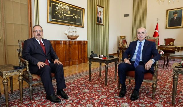 Çiçeği Burnunda Ankara Valisi, Kurtulmuş'u Ziyaret Etti