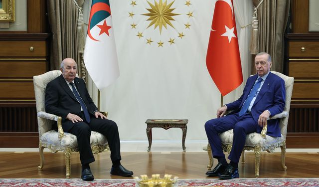 Cumhurbaşkanı Erdoğan'dan Cezayir ile 'kazan-kazan anlayışı' vurgusu