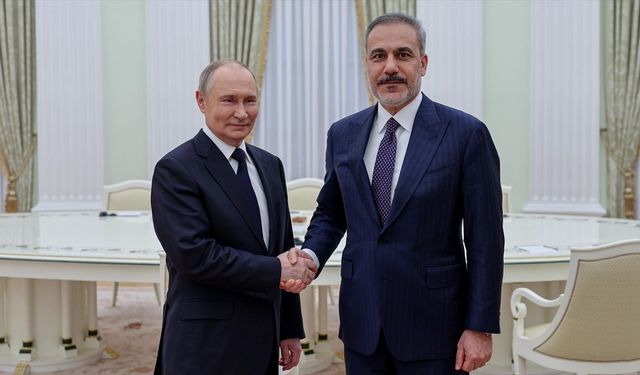 Bakan Fidan yarın Putin ile görüşecek