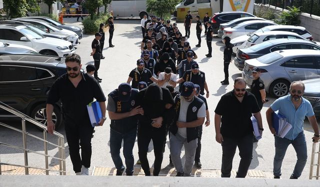 Eskişehir merkezli yasa dışı bahis operasyonu: 14 şüpheli adliyede