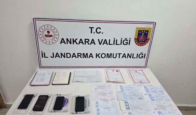 Ankara'da tefeciliğe yönelik eş zamanlı operasyon
