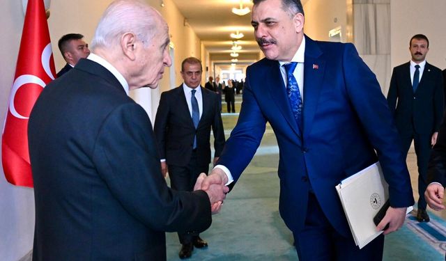Bakanlar Çiftçi ve Gürlek'ten Bahçeli'ye Ziyaret
