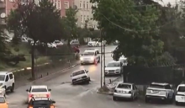 Başkentte sağanak yağış