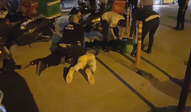 Bursa'da işverenler ile motokuryeler arasında kavga!
