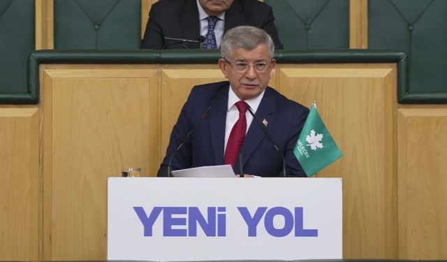 Davutoğlu partisinin grup toplantısında konuştu