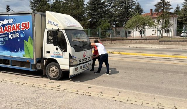 Eskişehir'de Kamyonun Çarptığı 9 Yaşındaki Eymen, Ağır Yaralandı