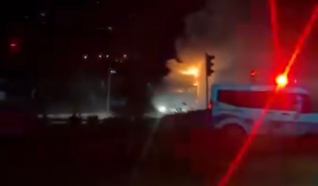 Hatay'da korkutan yangın