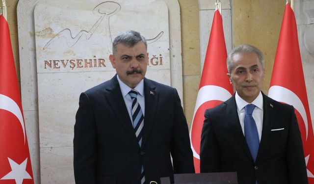 İçişleri Bakanı Mustafa Çiftçi, Nevşehir'de