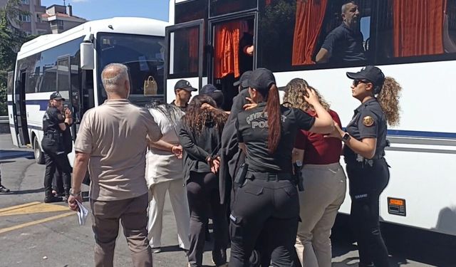 İstanbul'da Şapkalılar suç örgütüne operasyon