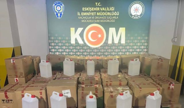 İzinsiz alkol satışı yapan şüpheliye gözaltı