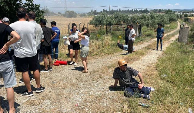 İzmir-Menderes'te kaza: 4 ağır yaralı
