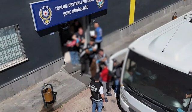 Kayseri merkezli 6 ilde uyuşturucu operasyonunda 211 kişi tutuklandı