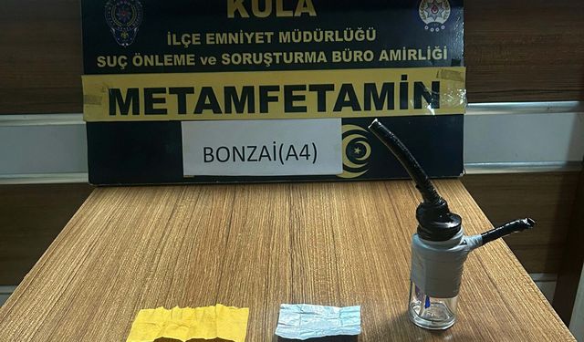 Manisa Kula'da Uyuşturucu ve Asayiş Operasyonu