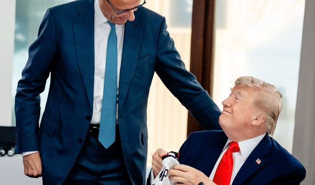 Merz'den Trump'a 80'inci Yaş Günü Hediyesi
