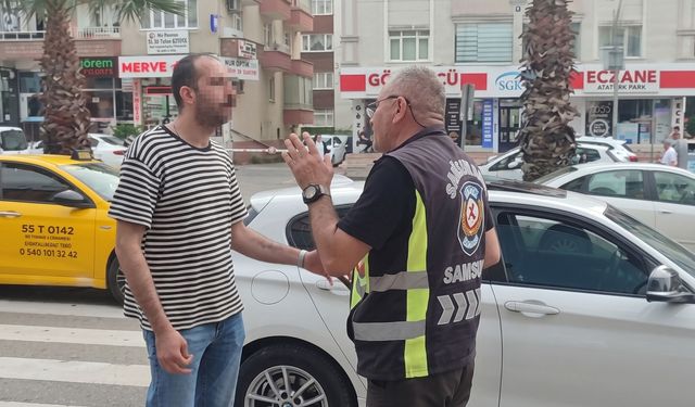 Samsun'da Korsan Taksi Denetiminde Yüklü Ceza