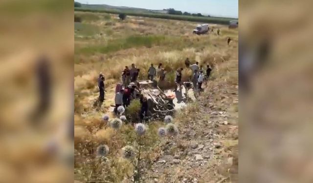 Şanlıurfa'da feci kaza: 1 ölü, 4 yaralı