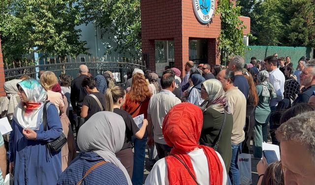 Sınava saniyeler kala giremedi