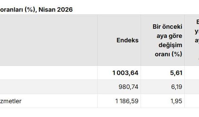 TÜİK, nisan ayı tarımsal girdi endeksini duyurdu