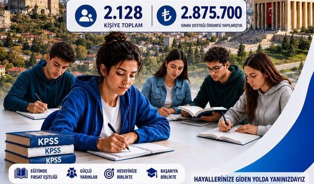 ABB’den KPSS Adaylarına 2,8 Milyon Liralık Sınav Desteği
