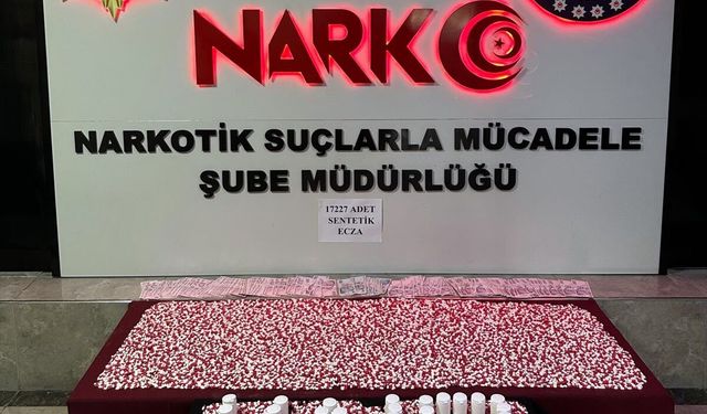 Kırıkkale'deki uyuşturucu operasyonu