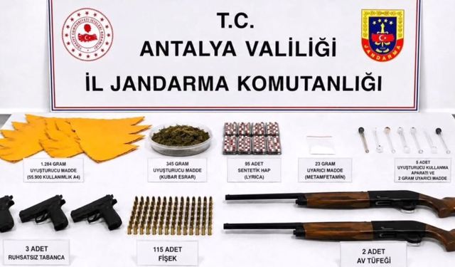 16 ilde organize suç örgütlerine yönelik operasyon
