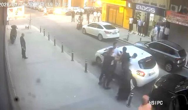 Avcılar'da trafikteki yumruklu kavga