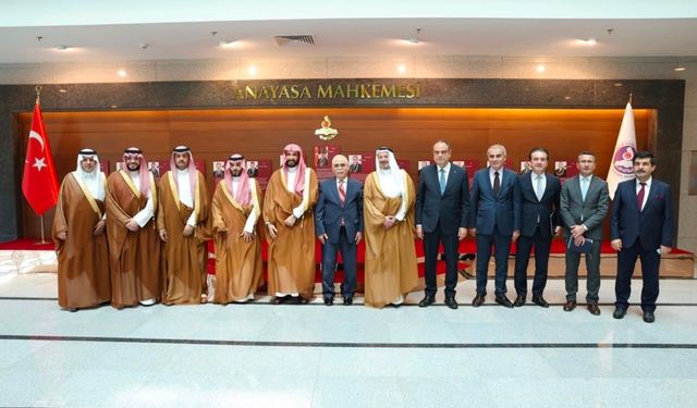 AYM Başkanı Özkaya, Suudi Arabistan Adalet Bakanı ile Ne Görüştü?